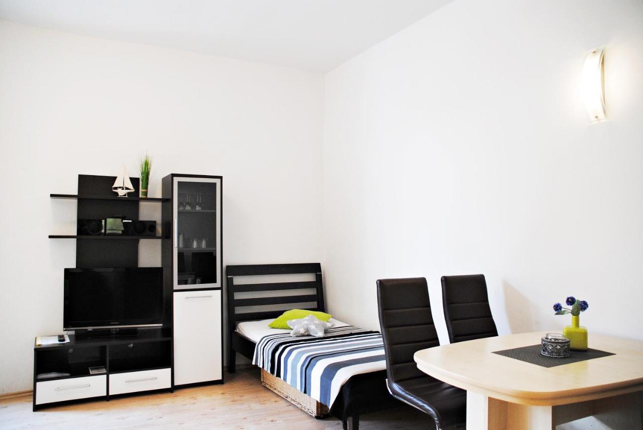 Appartementanlage-Ferienwohnungen Weisse Moewe Зассніц Екстер'єр фото