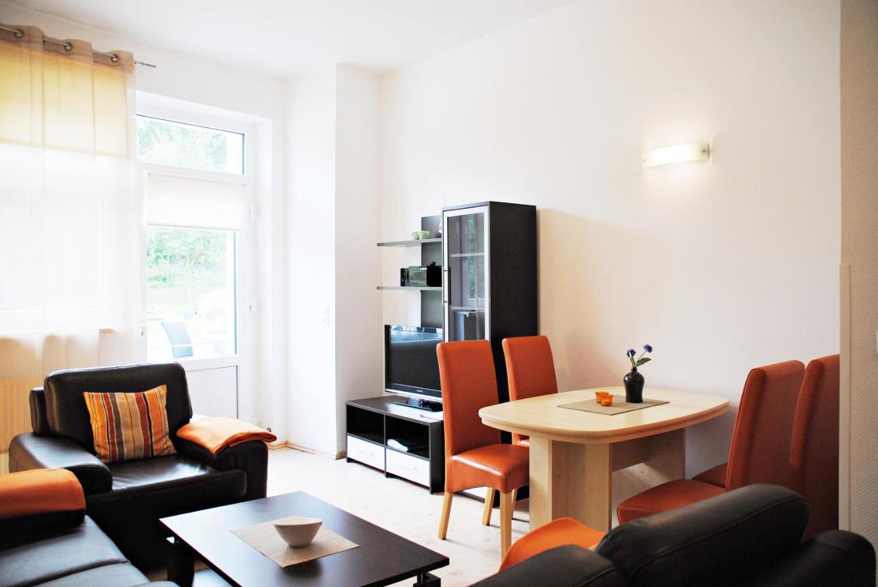 Appartementanlage-Ferienwohnungen Weisse Moewe Зассніц Екстер'єр фото